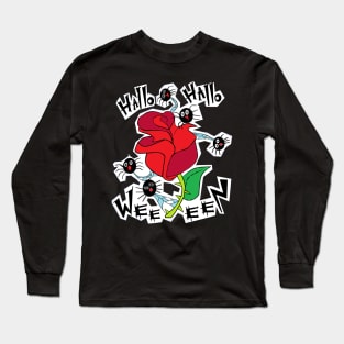 TABCxon #010 Hallo Halloween Spiders N Rose Long Sleeve T-Shirt